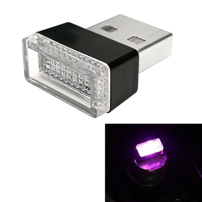 Universal PC Car USB LED Atmosphere Lights Emergency Lighting Decorative Lamp(Pink Light) - Atmosphere lights by buy2fix | Online Shopping UK | buy2fix