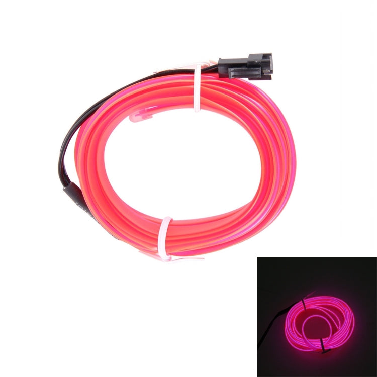 1M Cold Light Flexible LED Strip Light For Car Decoration(Pink Light) - Atmosphere lights by buy2fix | Online Shopping UK | buy2fix