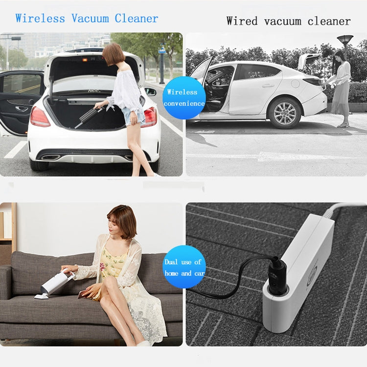 Car Portable Wireless 120W Handheld Powerful Vacuum Cleaner (Black) - Vacuum Cleaner by buy2fix | Online Shopping UK | buy2fix