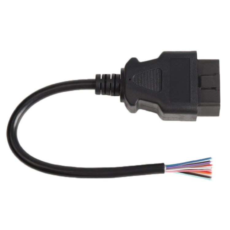 16PIN Male OBD Cable Opening Line OBD 2 Extension Cable for Car Diagnostic Scanner, Cable Length: 150cm - In Car by buy2fix | Online Shopping UK | buy2fix
