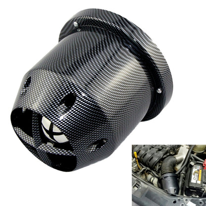 XH-UN005 Car Universal Modified High Flow Mushroom Head Style Intake Filter for 76mm Air Filter (Carbon Fiber Black) - In Car by buy2fix | Online Shopping UK | buy2fix