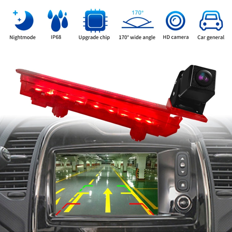 PZ470 Car Waterproof 170 Degree Brake Light View Camera for Volkswagen T5 / T6 2010-2017 - In Car by buy2fix | Online Shopping UK | buy2fix