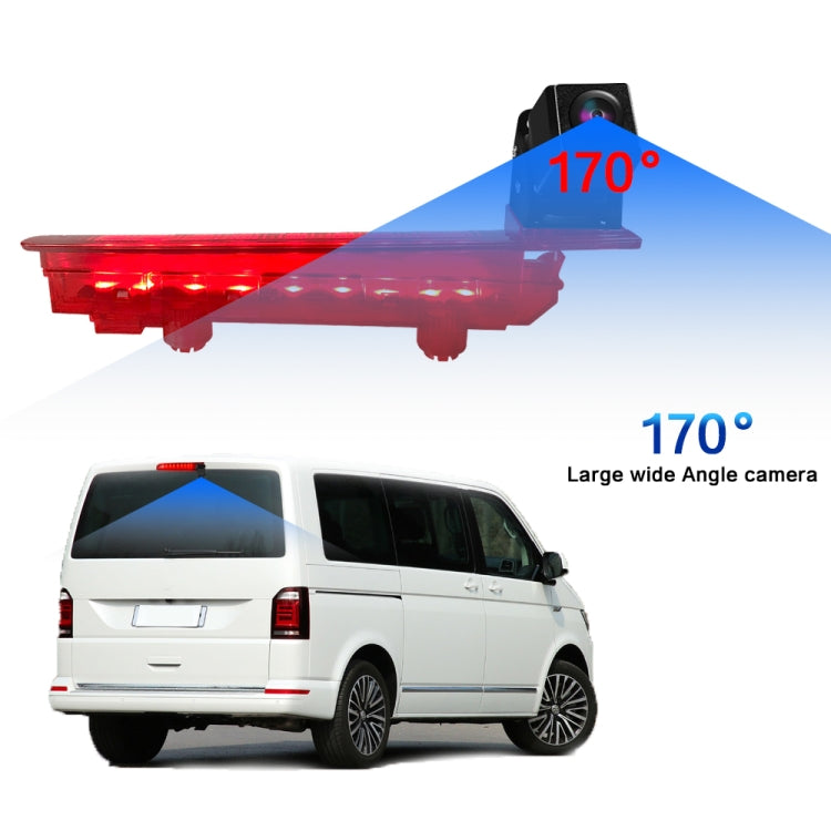 PZ470 Car Waterproof 170 Degree Brake Light View Camera for Volkswagen T5 / T6 2010-2017 - In Car by buy2fix | Online Shopping UK | buy2fix