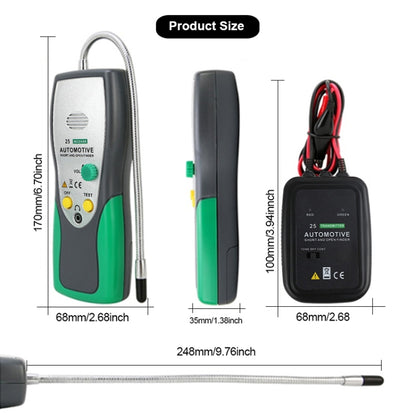 DUOYI DY25 Car Tester Cable Short & Open Circuit Finder Tester Tracer Diagnose Tone Line Finder - In Car by buy2fix | Online Shopping UK | buy2fix