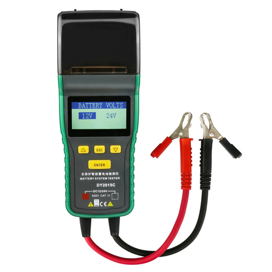DUOYI DY2015C Car 12V / 24V Battery Tester - In Car by buy2fix | Online Shopping UK | buy2fix