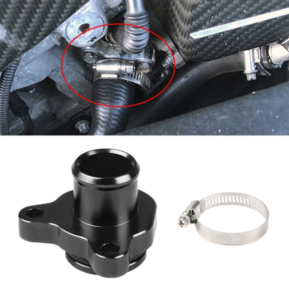 Car Water Hose Joint Pipe Adaptor with Clamps 11537541992 for BMW 335i (Black) - In Car by buy2fix | Online Shopping UK | buy2fix