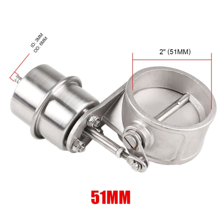 51mm Car Modification Vacuum Exhaust Pipe - In Car by buy2fix | Online Shopping UK | buy2fix