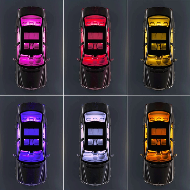 Y15 USB Car Colorful RGB Foot LED Atmosphere Light - In Car by buy2fix | Online Shopping UK | buy2fix