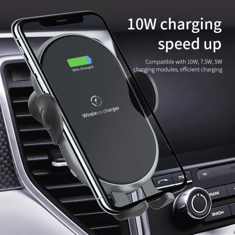 Car Smart Wireless Charger Phone Holder - In Car by buy2fix | Online Shopping UK | buy2fix