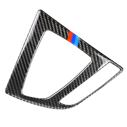 Three Color Carbon Fiber Car Gear Panel Decorative Sticker for BMW (F30) 2013-2017 / (F34) 2013-2017,Right Drive - In Car by buy2fix | Online Shopping UK | buy2fix