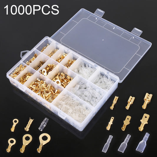 100 in 1 Cable Spade Plug Connector DIY Terminal Connectors - In Car by buy2fix | Online Shopping UK | buy2fix