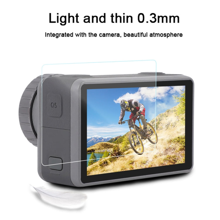 For DJI Osmo Action 3-in-1 Lens  Front and Back LCD Display HD Protective Film - DJI & GoPro Accessories by buy2fix | Online Shopping UK | buy2fix