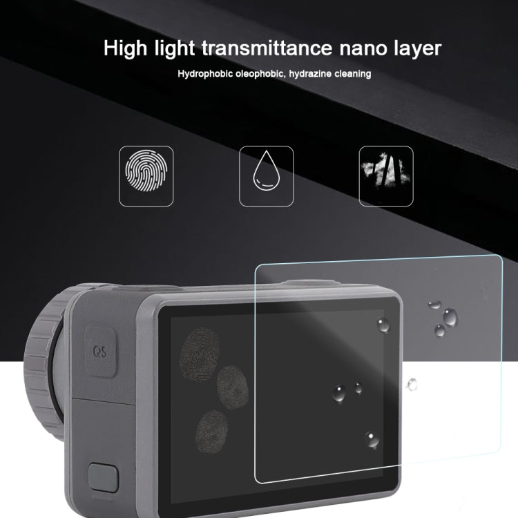 For DJI Osmo Action 3-in-1 Lens  Front and Back LCD Display HD Protective Film - DJI & GoPro Accessories by buy2fix | Online Shopping UK | buy2fix