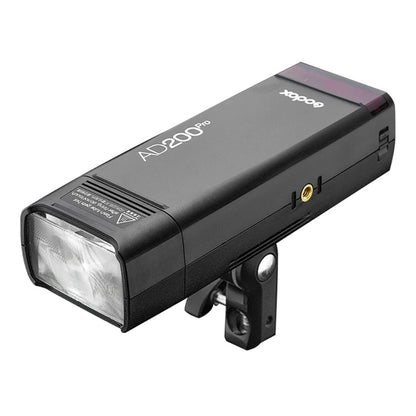 Godox AD200 Pro Pocket Flash Light  TTL HSS 2.4G Wireless X System Outdoor Flash Speedlight(EU Plug) - Shoe Mount Flashes by Godox | Online Shopping UK | buy2fix