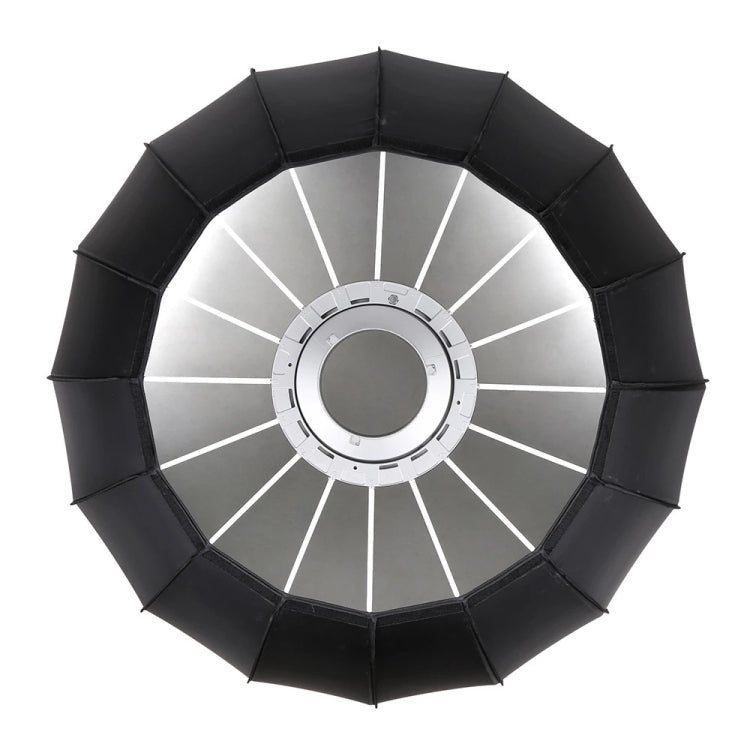 Godox P120L Diameter 120cm Parabolic Softbox Reflector Diffuser for Studio Speedlite Flash Softbox(Black) -  by Godox | Online Shopping UK | buy2fix