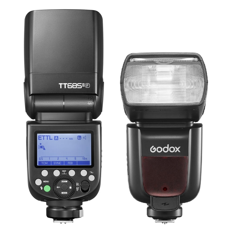 Godox TT685II-F 2.4GHz Wireless TTL HSS 1/8000s Flash Speedlite for FUJIFILM (Black) - Camera Accessories by Godox | Online Shopping UK | buy2fix