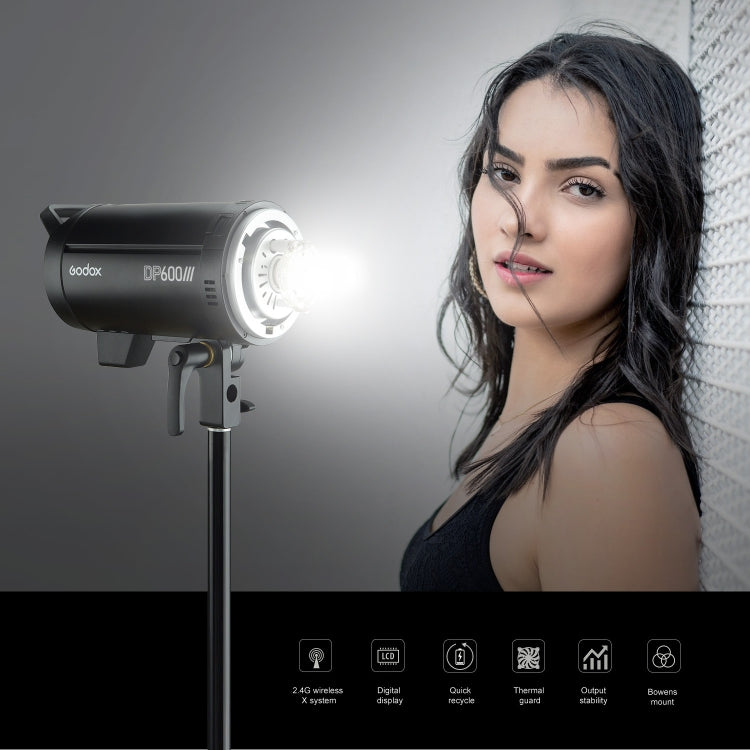 Godox DP600III Studio Flash Light 600Ws Bowens Mount Studio Speedlight(AU Plug) - Camera Accessories by Godox | Online Shopping UK | buy2fix