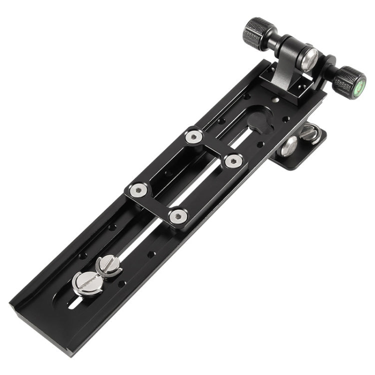 BEXIN VR-380 380mm Length Aluminum Alloy Extended Quick Release Plate for Manfrotto / Sachtler (Black) - Camera Accessories by BEXIN | Online Shopping UK | buy2fix