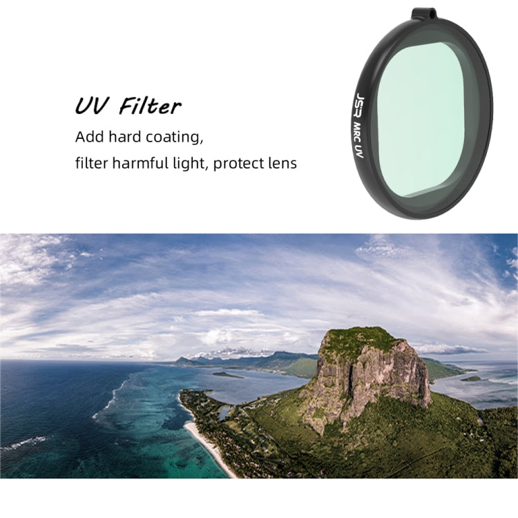 JSR Round Housing UV Lens Filter for GoPro HERO8 Black - Lens Filter by JSR | Online Shopping UK | buy2fix