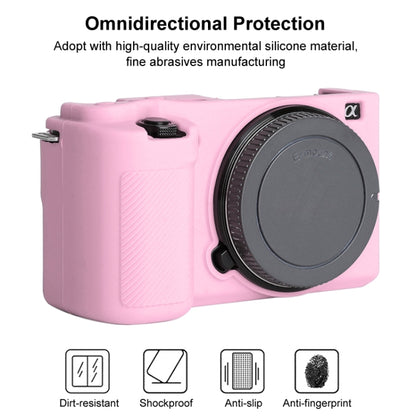 For Sony ZV-E10 Soft Silicone Protective Case (Pink) - Camera Accessories by buy2fix | Online Shopping UK | buy2fix
