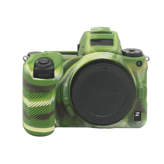 For Nikon Z7 II Soft Silicone Protective Case (Camouflage) - Camera Accessories by buy2fix | Online Shopping UK | buy2fix