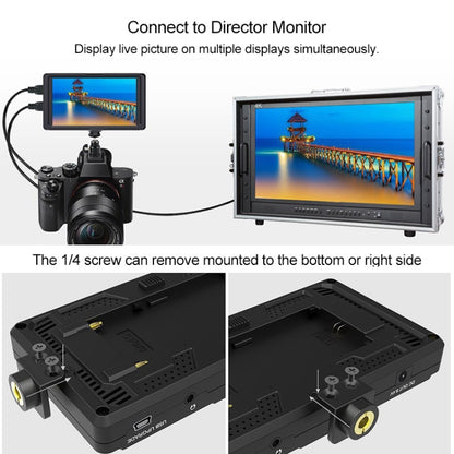 FEELWORLD F5 4K 1920 x 1080 5 inch Camera Field Monitor, Support HDMI - Camera Accessories by FEELWORLD | Online Shopping UK | buy2fix