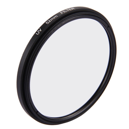 52mm 3 in 1 Round Circle UV Lens Filter with Cap for GoPro HERO7 Black/6 /5 - Lens Filter by JSR | Online Shopping UK | buy2fix