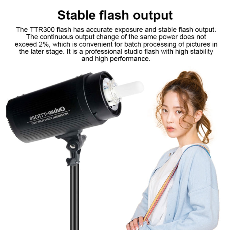 TRIOPO Oubao TTR300W 60x90cm Studio Softbox + 2.8m Tripod Mount + 3x E27 150W Light Bulb Photography Lighting Set - Shoe Mount Flashes by TRIOPO | Online Shopping UK | buy2fix