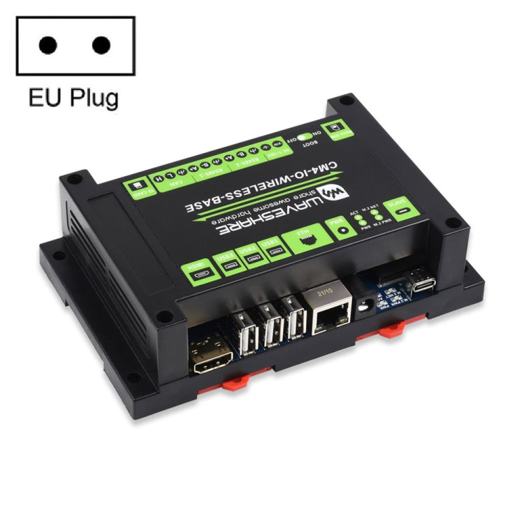 Waveshare Industrial IoT Wireless Expansion Module for Raspberry Pi CM4(EU Plug) - Mini PC Accessories by WAVESHARE | Online Shopping UK | buy2fix