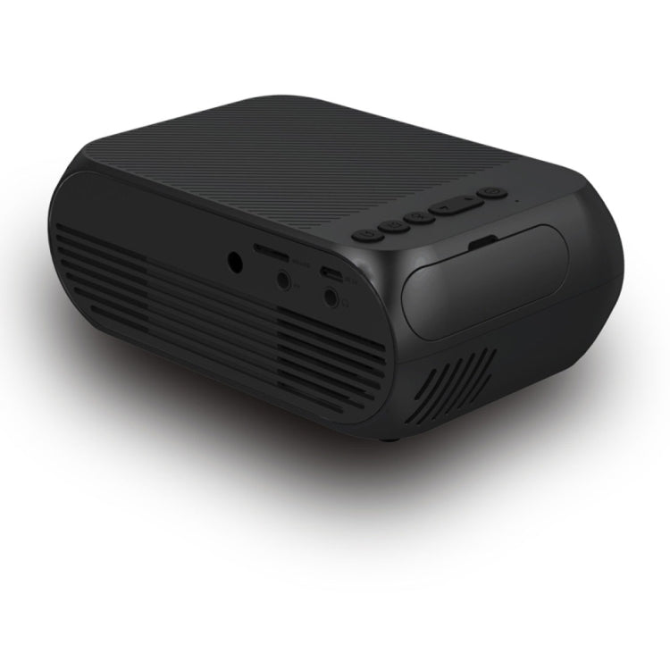 YG320 320*240 Mini LED Projector Home Theater, Support HDMI & AV & SD & USB(Black) - Mini Projector by buy2fix | Online Shopping UK | buy2fix