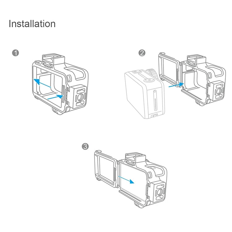 PGYTECH P-11B-010 Sports Camera Rabbit Cage Accessory Vlog for DJI Osmo Action - DJI & GoPro Accessories by PGYTECH | Online Shopping UK | buy2fix