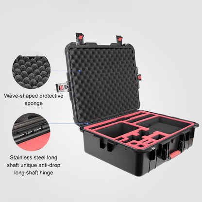 PGYTECH P-RH-001 Shockproof Waterproof Explosion-proof Hard Box Carrying Case for DJI Ronin-S, Size: 63.4x50.3cm(Black) -  by PGYTECH | Online Shopping UK | buy2fix