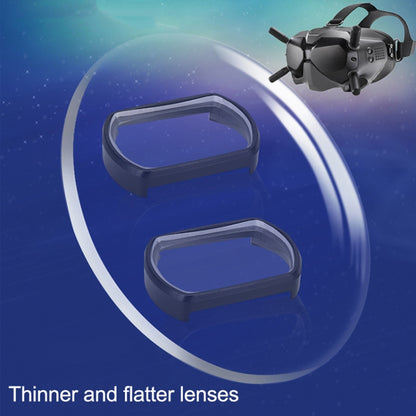 RCSTQ 2 PCS 400 Degree Myopia Glasses Lens Vision Correction Aspherical Lens for DJI FPV Goggles V2 - DJI & GoPro Accessories by RCSTQ | Online Shopping UK | buy2fix