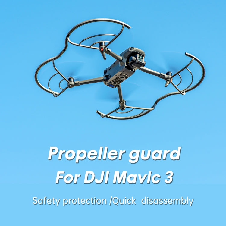 STARTRC Drone Propeller Protective Guard Anti-collision Ring for DJI Mavic 3(Black) - DJI & GoPro Accessories by STARTRC | Online Shopping UK | buy2fix