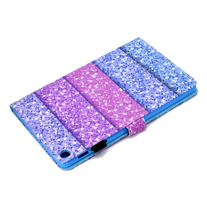 Colored Drawing Pattern Horizontal Flip PU Leather Case with Holder & Card Slots & Sleep / Wake-up Function for Galaxy Tab S5e 10.5 / T720 / T725(Color Quicksand) - Tab S5E 10.5 T720 / T725 by buy2fix | Online Shopping UK | buy2fix