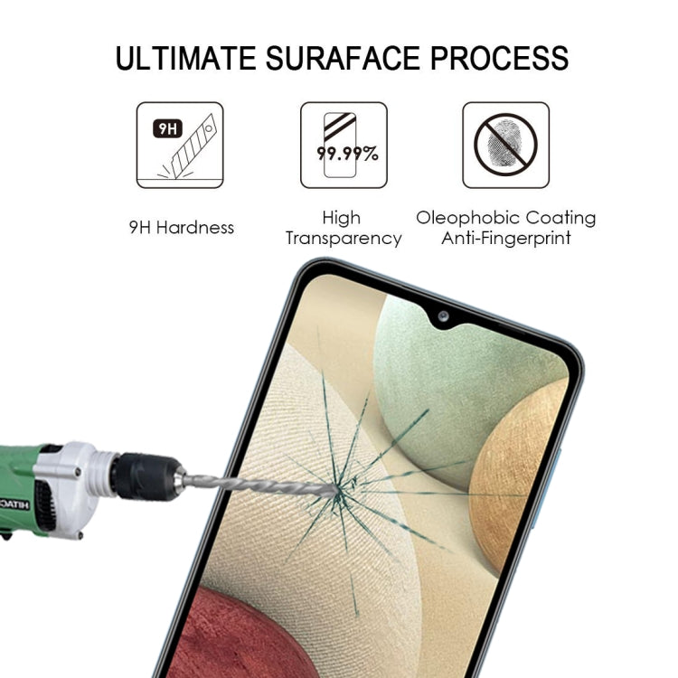 For Samsung Galaxy A12 5G / A12 / A12 Nacho / M12 / A13 5G Full Glue Full Screen Tempered Glass Film - Samsung Accessories by buy2fix | Online Shopping UK | buy2fix