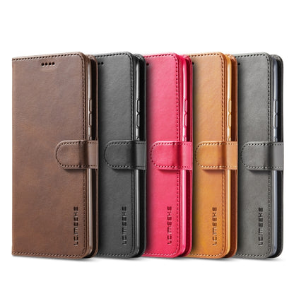 For Xiaomi Mi 10 5G / Mi 10T Pro 5G LC.IMEEKE Calf Texture Horizontal Flip Leather Case with Holder & Card Slots & Wallet(Brown) - Xiaomi Cases by LC.IMEEKE | Online Shopping UK | buy2fix