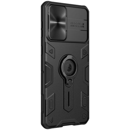 For Samsung Galaxy S21+ 5G NILLKIN Shockproof CamShield Armor Protective Case with Invisible Ring Holder(Black) - Galaxy S21+ 5G Cases by NILLKIN | Online Shopping UK | buy2fix