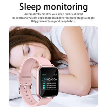 P6 1.54 inch TFT Color Screen IP68 Waterproof Smart Bracket, Support Bluetooth Call / Sleep Monitoring / Heart Rate Monitoring(Pink) - Smart Wear by buy2fix | Online Shopping UK | buy2fix