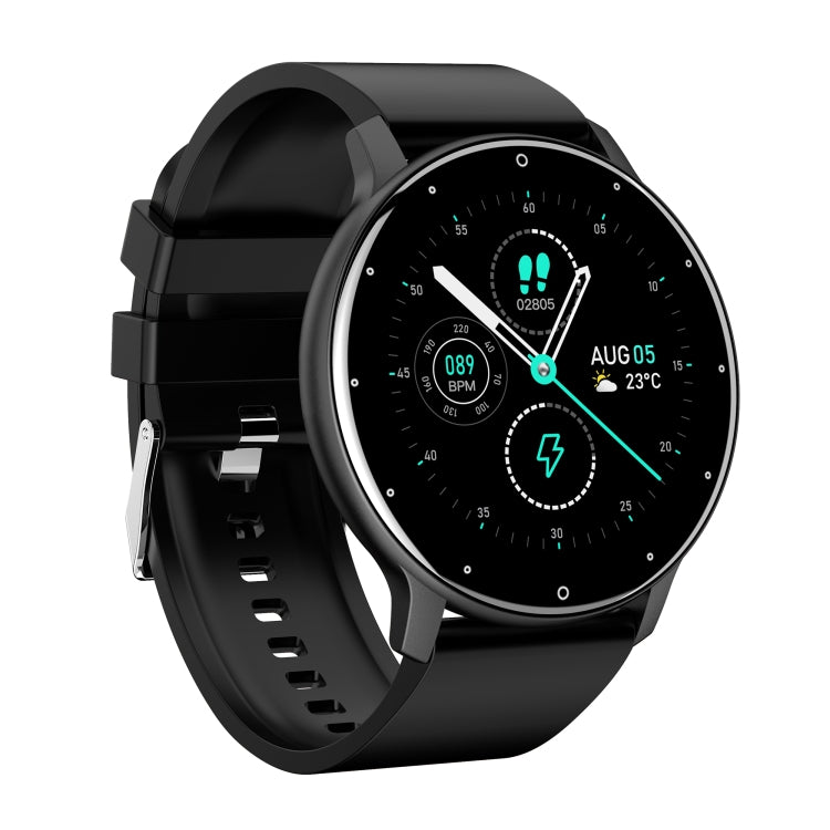 ZL02 1.28 inch Touch Screen IP67 Waterproof Smart Watch, Support Blood Pressure Monitoring / Sleep Monitoring / Heart Rate Monitoring(Black) - Smart Wear by buy2fix | Online Shopping UK | buy2fix