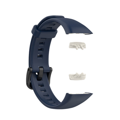 For Huawei Honor Band 6 TPU Watch Band, Size: One Size(Midnight Blue) - Smart Wear by buy2fix | Online Shopping UK | buy2fix