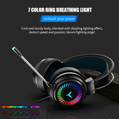 2 PCS G58 Head-Mounted Gaming Wired Headset with Microphone, Cable Length: about 2m, Color:White Colorful 3.5mm Version - Multimedia Headset by buy2fix | Online Shopping UK | buy2fix