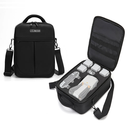 Ugrade Shockproof Waterproof Single Shoulder Storage Travel Carrying Cover Case Box for DJI Air 2S(Black) - DJI & GoPro Accessories by buy2fix | Online Shopping UK | buy2fix