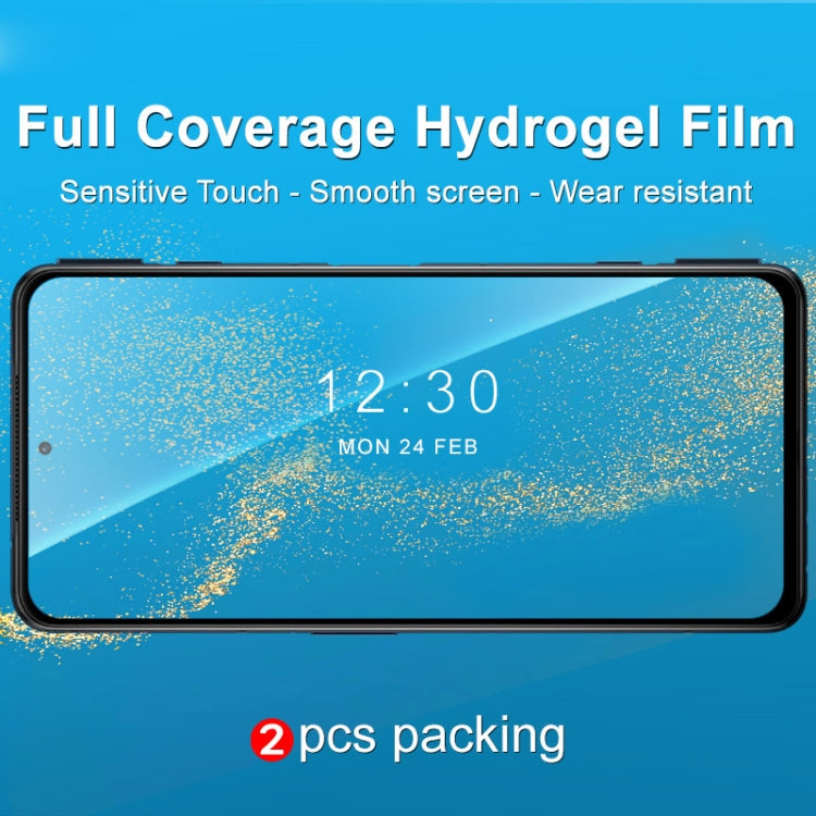 For Xiaomi Black Shark 4 / 4 Pro 2 PCS IMAK Curved Full Screen Hydrogel Film Front Protector - For Xiaomi by imak | Online Shopping UK | buy2fix