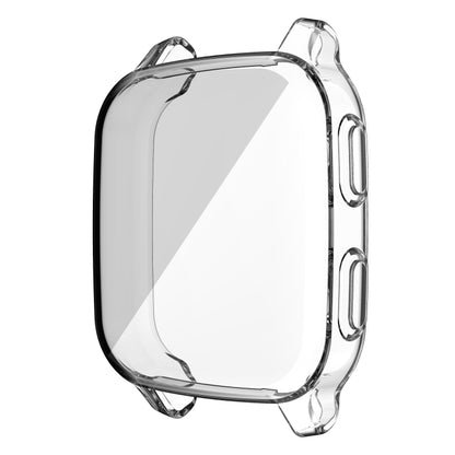 For Garmin Venu Sq Full Coverage TPU Electroplating Protective Case(Transparent) - Smart Wear by buy2fix | Online Shopping UK | buy2fix