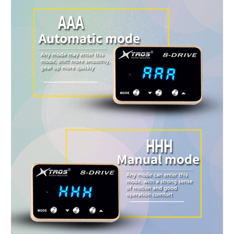 For Toyota Fortuner 2016- TROS 8-Drive Potent Booster Electronic Throttle Controller Speed Booster - In Car by TROS | Online Shopping UK | buy2fix