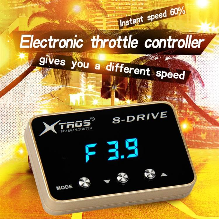 For Porsche 911 2011-2019 TROS 8-Drive Potent Booster Electronic Throttle Controller Speed Booster - In Car by TROS | Online Shopping UK | buy2fix