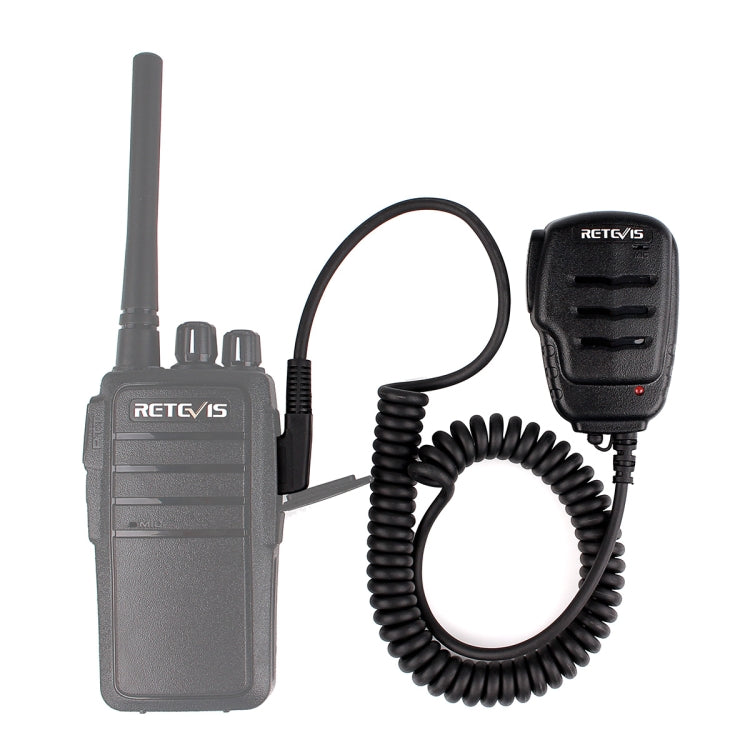 RETEVIS RS-111 M 2 Pin Remote Speaker Microphone for H777/UV5R/RT21 - Microphones & Headsets by RETEVIS | Online Shopping UK | buy2fix