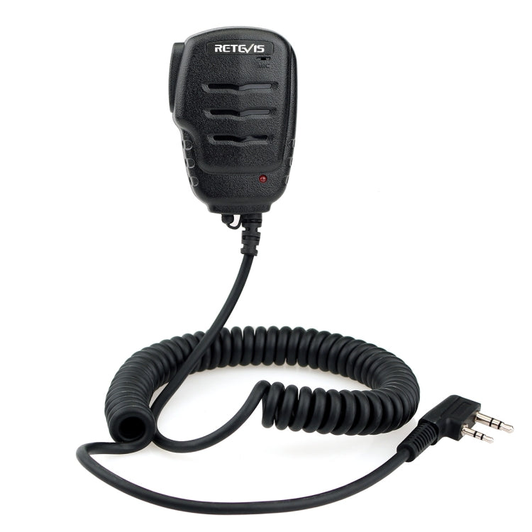 RETEVIS RS-111 M 2 Pin Remote Speaker Microphone for H777/UV5R/RT21 - Microphones & Headsets by RETEVIS | Online Shopping UK | buy2fix