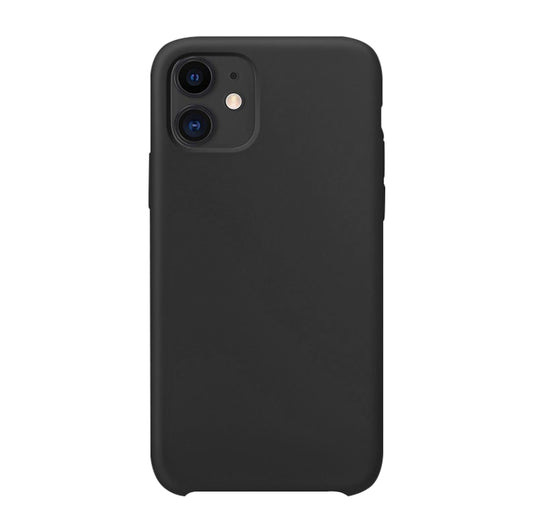 For iPhone 12 / 12 Pro Ultra-thin Liquid Silicone Protective Case(Black) - iPhone 12 / 12 Pro Cases by WK | Online Shopping UK | buy2fix